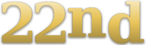 22nd logo